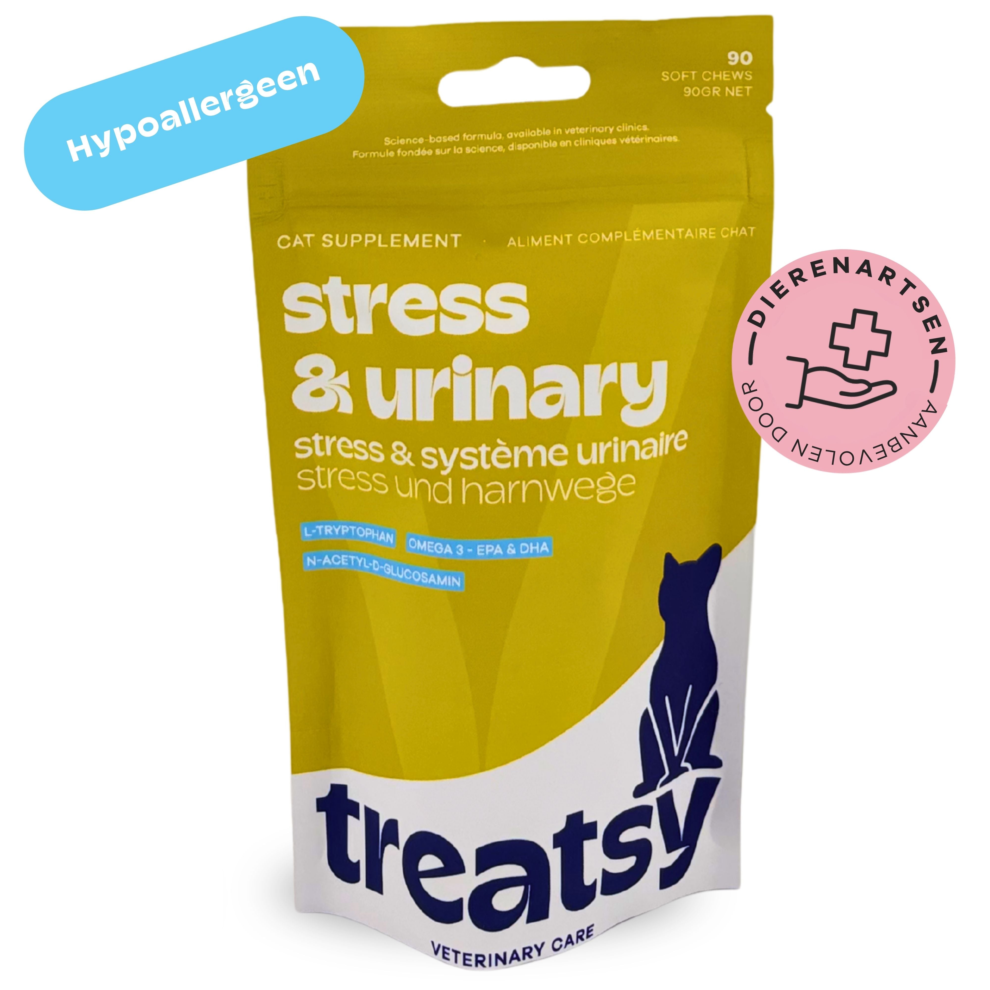 Veterinary Care - Stress & Urinewegen voor Katten
